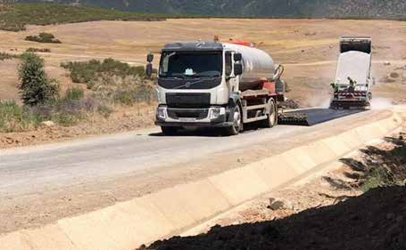 Etude technique des travaux de reparation et renforcement de la route reliant le centre de la commune Tamorot au centre Tlat Bni Nbat sur 22 kms